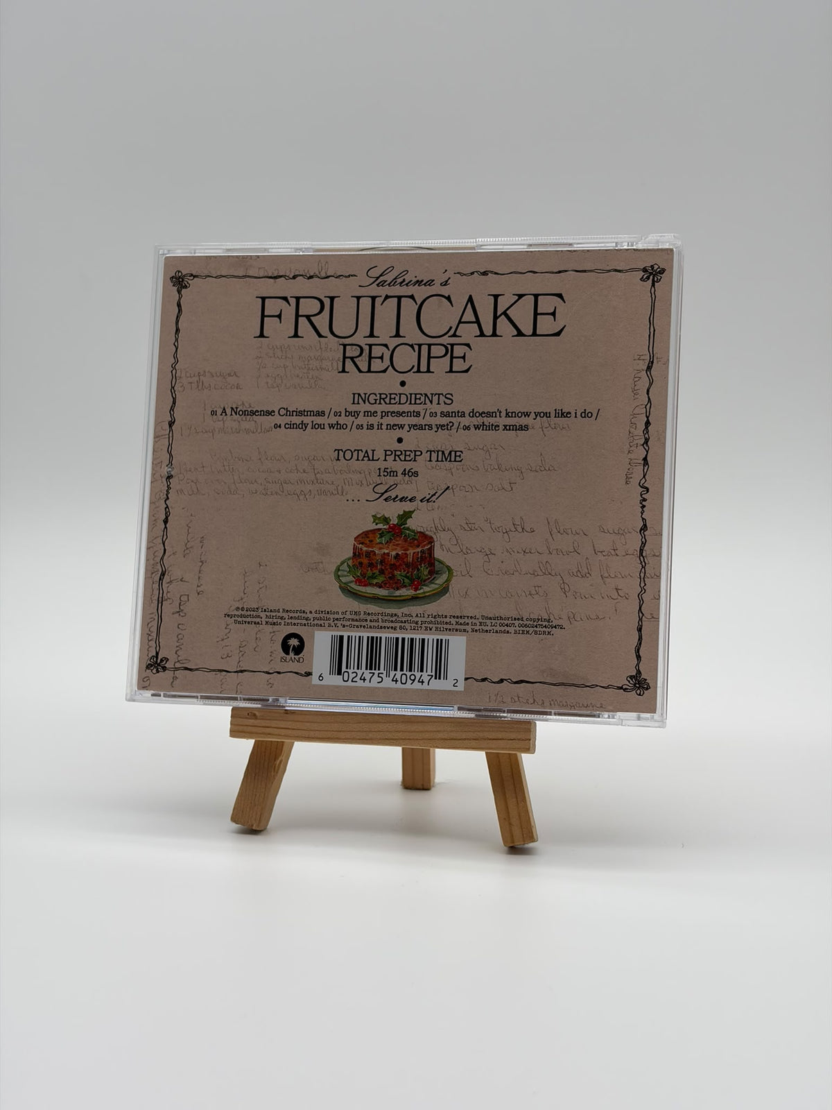 Fruitcake CD
