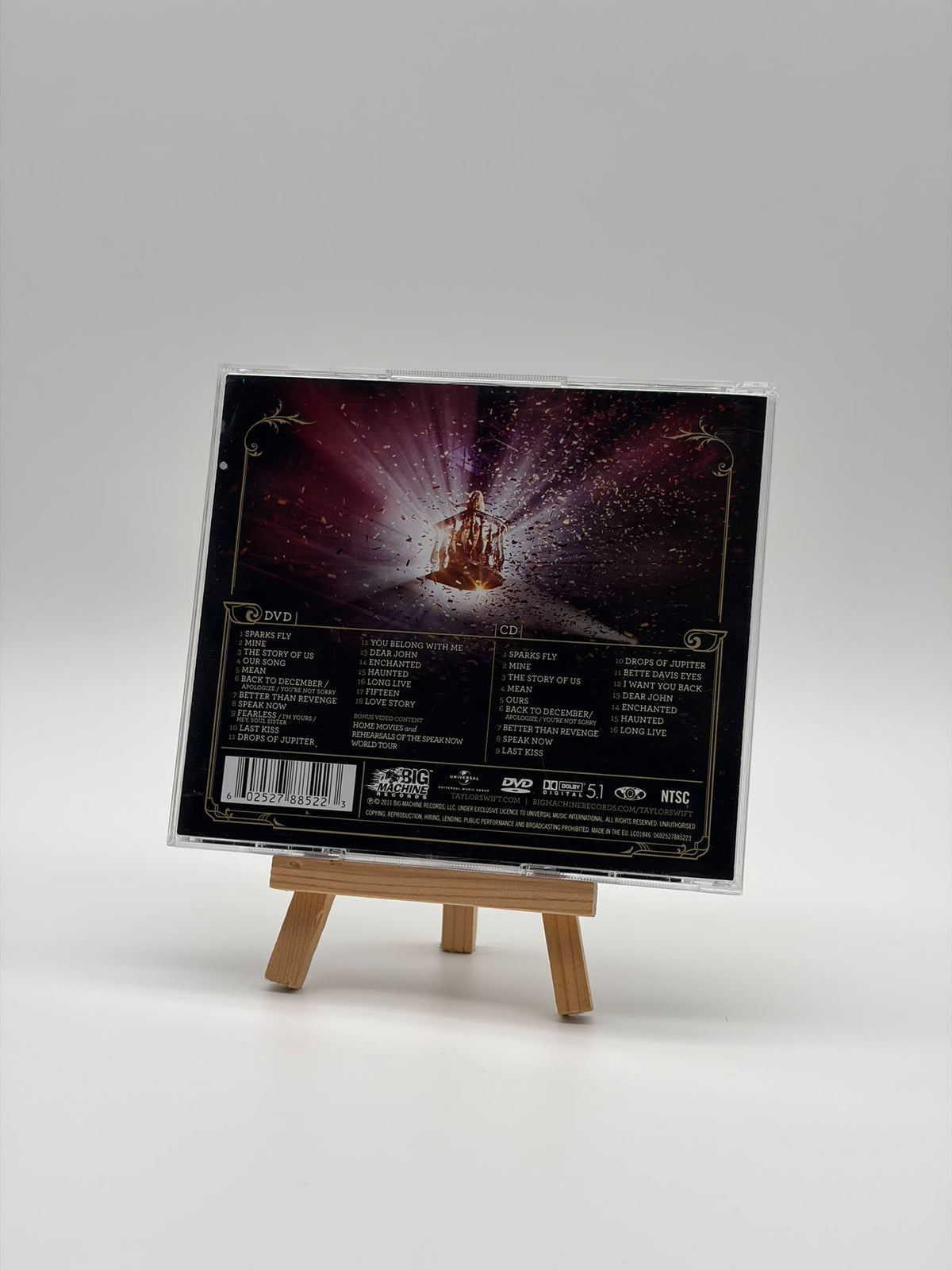 Speak Now World Tour CD