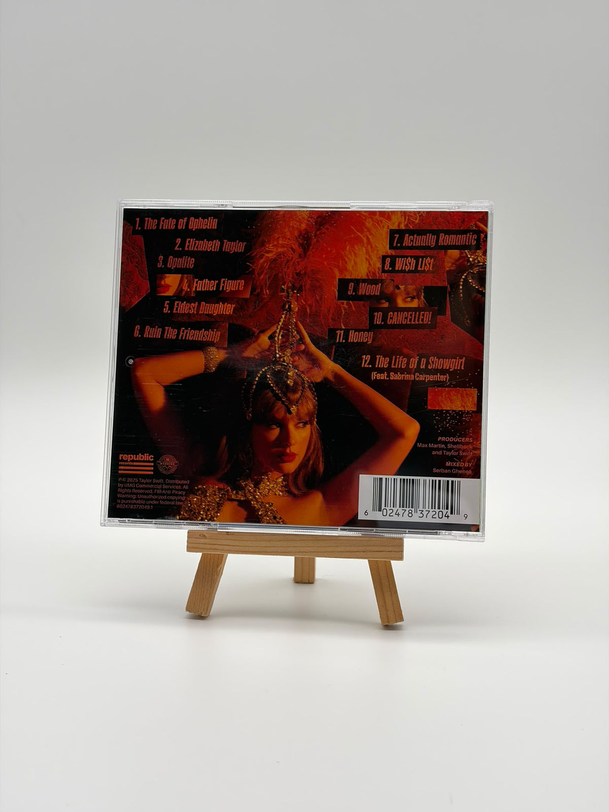The Life of a Showgirl Sweat and Vanilla Perfume CD