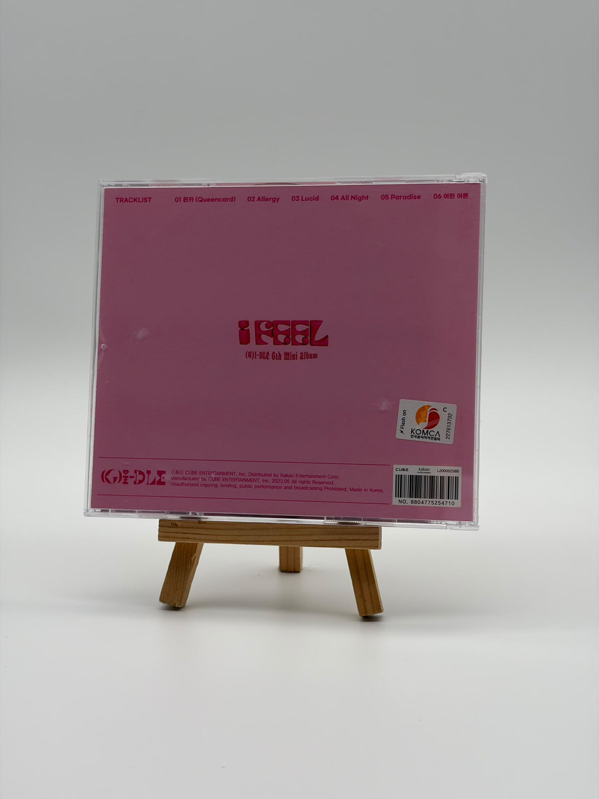 I feel (6th Mini Album) CD