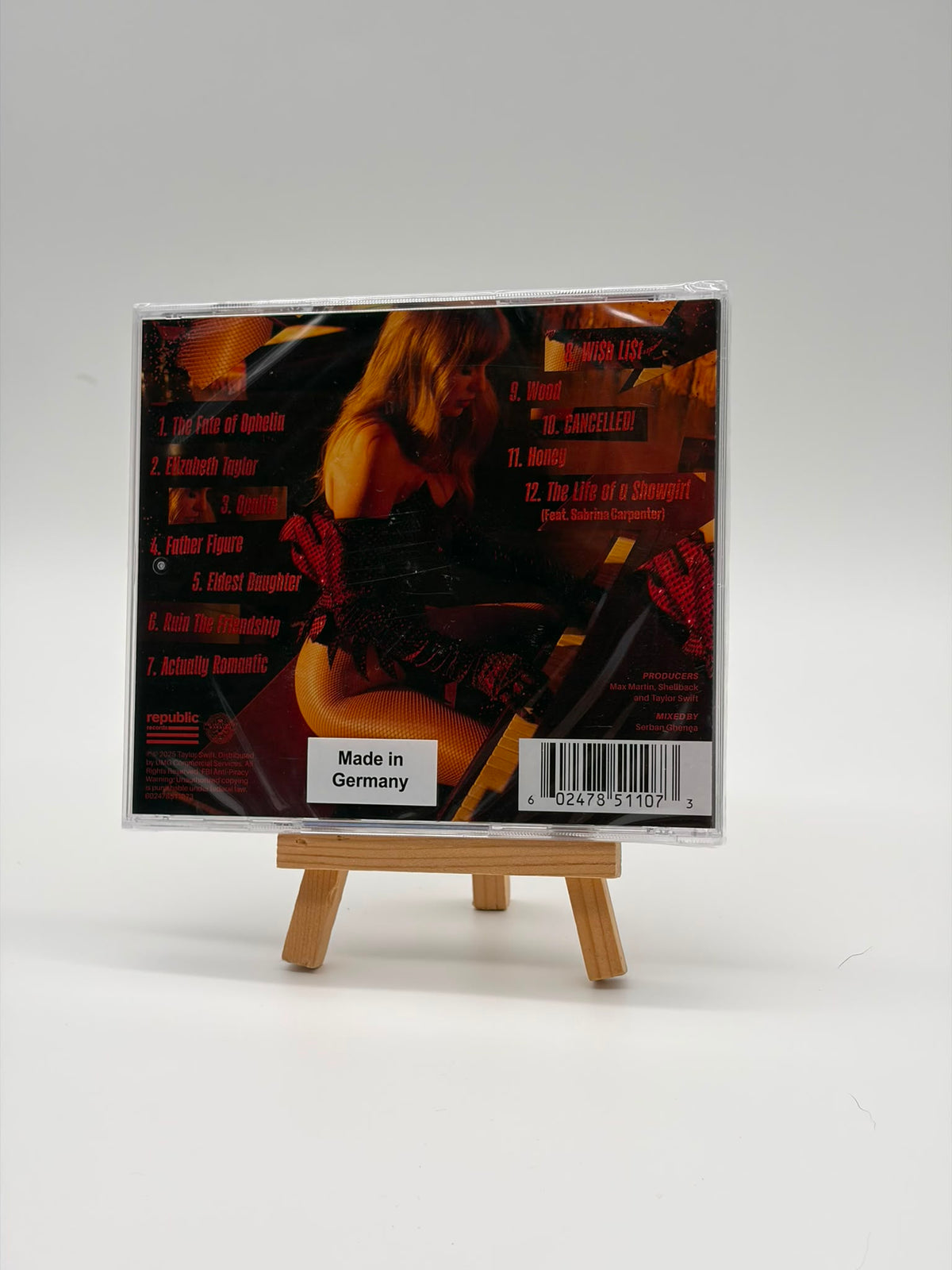 The Life of a Showgirl It's Frightening Edition CD